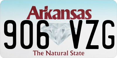 AR license plate 906VZG