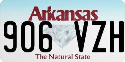 AR license plate 906VZH