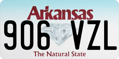 AR license plate 906VZL