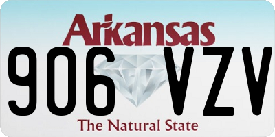 AR license plate 906VZV