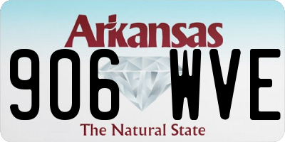 AR license plate 906WVE