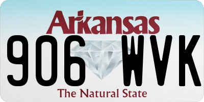 AR license plate 906WVK
