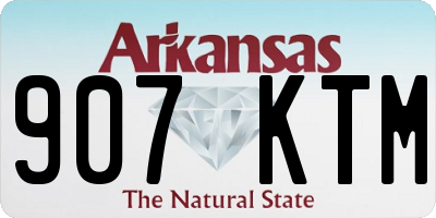 AR license plate 907KTM