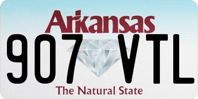 AR license plate 907VTL