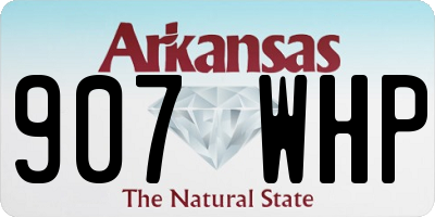 AR license plate 907WHP