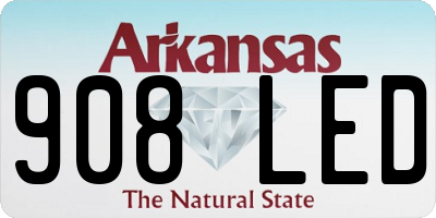 AR license plate 908LED