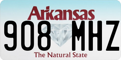 AR license plate 908MHZ