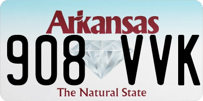 AR license plate 908VVK