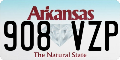 AR license plate 908VZP