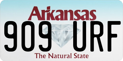 AR license plate 909URF