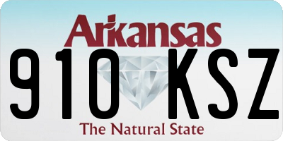 AR license plate 910KSZ