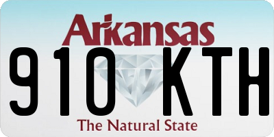 AR license plate 910KTH