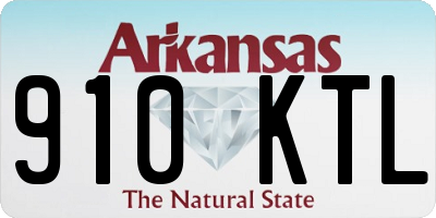 AR license plate 910KTL