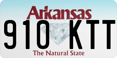 AR license plate 910KTT