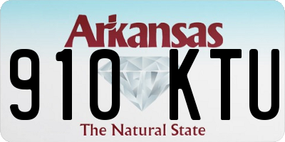 AR license plate 910KTU