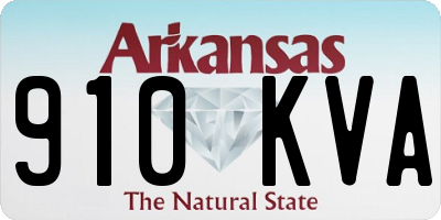 AR license plate 910KVA