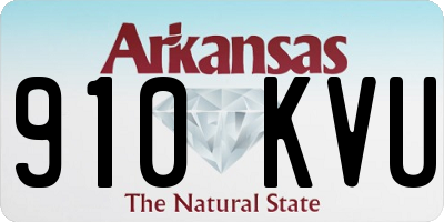 AR license plate 910KVU