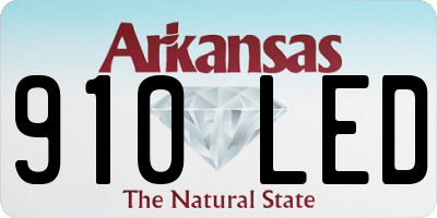 AR license plate 910LED