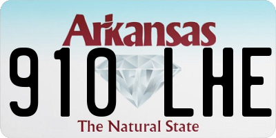 AR license plate 910LHE