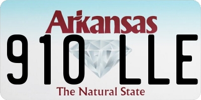 AR license plate 910LLE