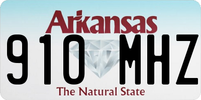 AR license plate 910MHZ