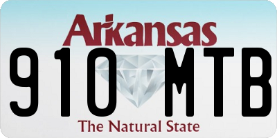 AR license plate 910MTB