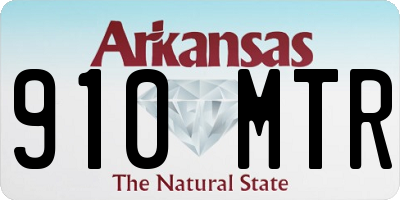 AR license plate 910MTR