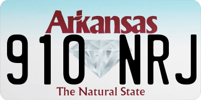 AR license plate 910NRJ