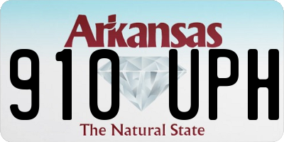 AR license plate 910UPH