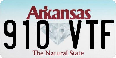 AR license plate 910VTF