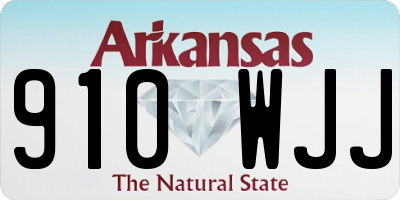 AR license plate 910WJJ