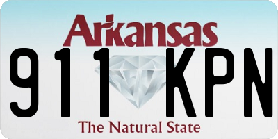 AR license plate 911KPN