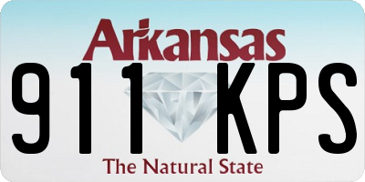 AR license plate 911KPS