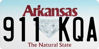AR license plate 911KQA