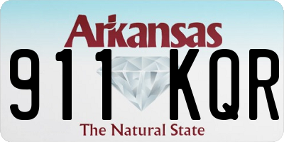 AR license plate 911KQR