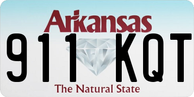 AR license plate 911KQT