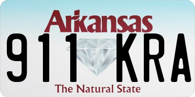 AR license plate 911KRA