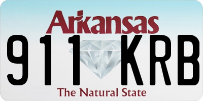 AR license plate 911KRB