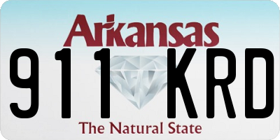 AR license plate 911KRD