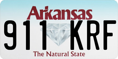 AR license plate 911KRF