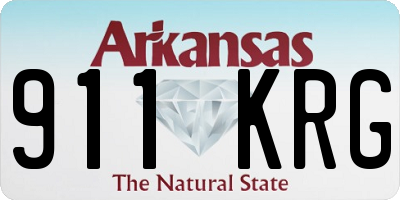 AR license plate 911KRG