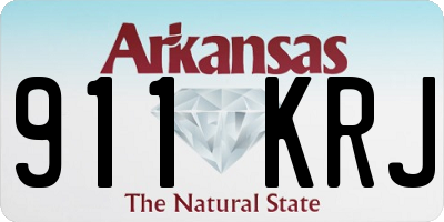 AR license plate 911KRJ