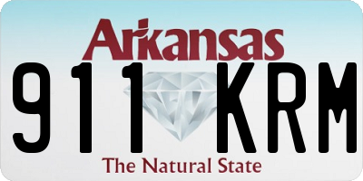 AR license plate 911KRM