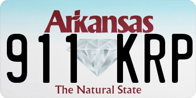 AR license plate 911KRP