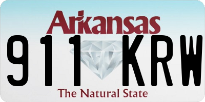AR license plate 911KRW