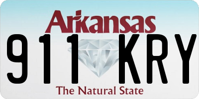 AR license plate 911KRY