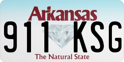 AR license plate 911KSG