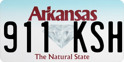 AR license plate 911KSH