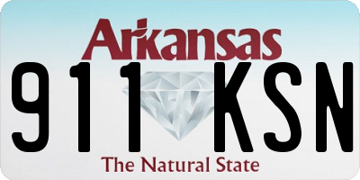 AR license plate 911KSN