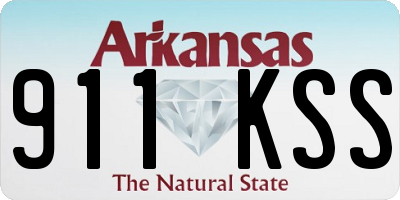 AR license plate 911KSS